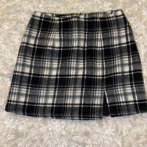 Soft Plaid skirt